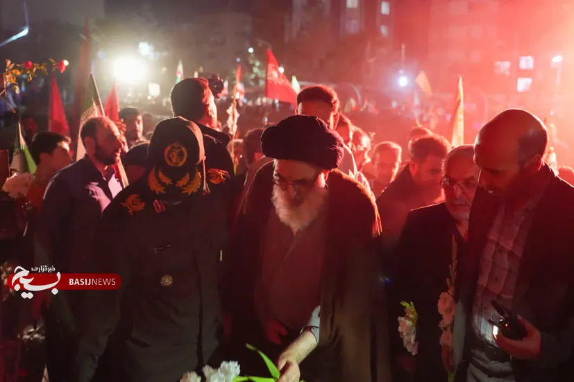 اجتماع عظیم مردمی در مقتل ۴۲ شهید سپاه استان البرز
