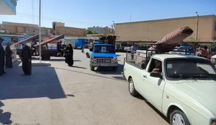 توزیع سبد ارزاق بین مددجویان تحت پوشش کمیته امداد امام خمینی (ره)شادگان