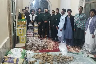 ارسال بسته&zwnj;های غذایی به مناطق سیل زده شهرستان نیکشهر