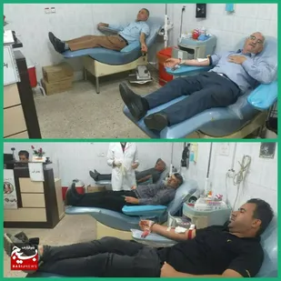 پویش نذرخون با حضور بسیجیان پیشکسوت در شوش