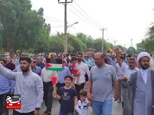 مردم دزفول جنایات رژیم کودک کش اسرائیل را محکوم کردند