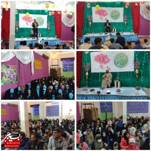 برگزاری جشن میلاد کوثر در روستای لطف الله شهرعلی اکبر