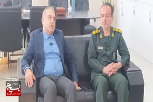 دیدار ریاست دانشگاه آزاد استان بوشهر با فرمانده سپاه شهرستان دشتی