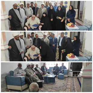 دیدار با جانباز ۸ سال دفاع مقدس در شهربابک