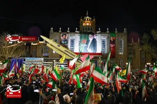 موشک خیبرشکن مهمان مردم تبریز