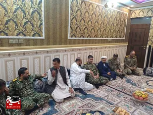 سرکشی فرمانده سپاه شهرستان چابهار از بسیجی پیشکسوت حوزه ثارالله شهری &nbsp;