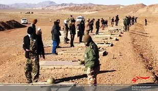 تمرینات آمادگی دفاعی و میدان تیر در مه ولات