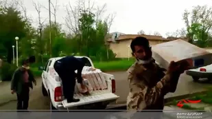 مرحله اول رزمایش کمک مومنانه سپاه ناحیه نهاوند