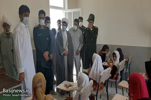 افتتاح مدرسه سرو پایدار ایرانیان در روستای بیر میربیک کنارک