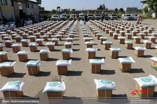 توزیع کمک&zwnj;های مومنانه بین جامعه هدف در ماه محرم