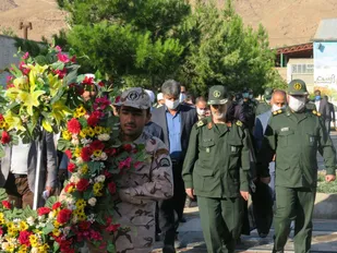 آیین غبار روبی گلزار شهدا در سوم خرداد برگزار شد