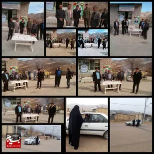 برپایی ایستگاه صلواتی در ارمند