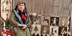 مهری  میرزایی: بانوی بسیجی  کارآفرین  کوهدشتی در دنیای قالی بافی،  از ارث تا استقلال