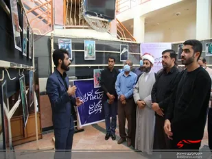 افتتاح دومین نمایشگاه گروهی عکس " محرم در تنگستان "  همزمان با ایام اربعین حسینی