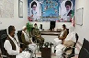 دیدار رئیس اداره آب و فاضلاب با فرمانده سپاه ناحیه مهرستان