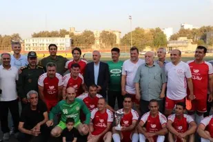 برگزاری مسابقات چندجانبه فوتبال پیشکسوتان بسیج استان