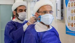 فعالیت 150 طلبه بسیجی کرمانی در گام پنجم مقابله با کرونا