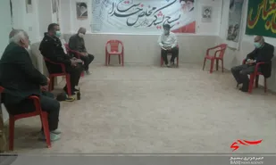 نشست هم اندیشی مسئولین مساجد و زینبیه کوی جبری بوشهر با نیروی انتظامی