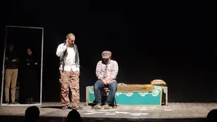 نمایش" کوچه&zwnj;ی ساسان بود و مختار" در شهرستان تربت حیدریه به روی صحنه رفت