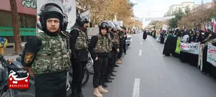 رزمایش اقتدار بسیجیان شاهرود به روایت تصویر