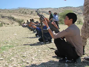 حضور 1200 دانش آموز کبودراهنگی در دوره آمادگی دفاعی