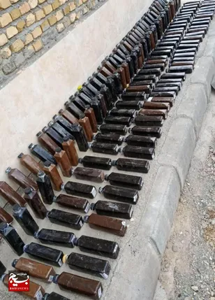 کشف ۱۶۸ کیلو تریاک از یک تریلی در جاده خلیل آباد