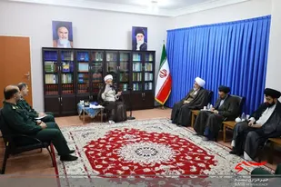 اعضای ستاد هفته بسیج سپاه کربلا با نماینده ولی فقیه در مازندران دیدار کردند