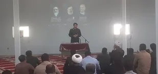 برگزاری مراسم   شهادت   رئیس جمهور و هئیت همراه ایشان در سپاه ناحیه رودان