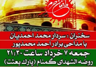 یادواره شهدای گمنام و شهید مدافع حرم "الیاس چگینی" در بوئین&zwnj;زهرا