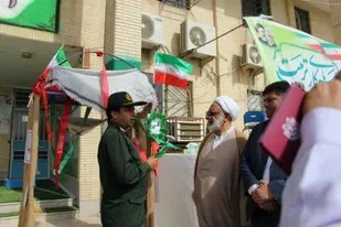 زنگ مهر و مقاومت در مدارس شهرستان رودبارجنوب نواخته شد