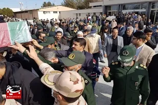 مراسم استقبال از حماسه سازان بی سنگر در زاهدان