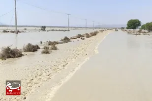 همچنان ۲۲ مسیر ارتباطی در جنوب سیستان و بلوچستان بسته است