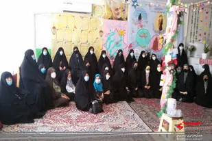 نشست حلقات صالحین پایگاه حضرت رقیه (س) سرخه برگزار شد
