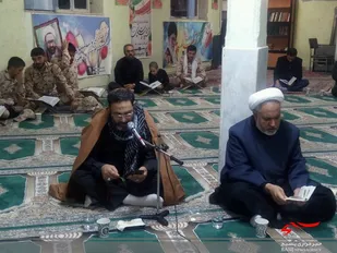مراسم احیا در سپاه شهرستان چناران برگزار شد