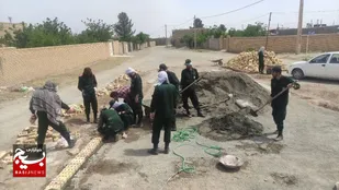 جهادگران دانشگاه امام حسین(ع) به کمک محرومین مه ولاتی شتافتند