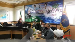 دیدار موکب داران اربعین با فرمانده سپاه کربلا + تصاویر