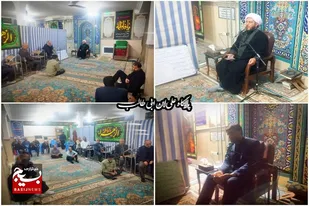 مراسم سوگواره فاطمی در مسجد علی بن ابیطالب (ع) سرخه برگزار شد