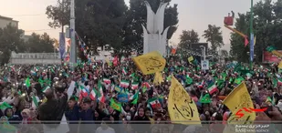 گردهمایی ۵ هزار نفره "فرزندان نسل حیدر" در شهرستان نظرآباد