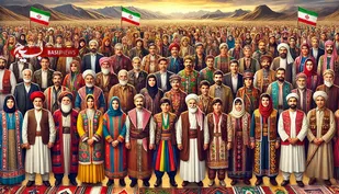 تقدیر از جهادگران به رسم اقوام غیور ایرانی اقوام مختلف ایرانی با لهجه ها و گویش های شیرین خود