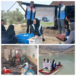 لبخند شیرین خدمت در مناطق کم برخوردار و صعب العبور شهرستان ایذه با بیش از ۳۰۰ خدمت