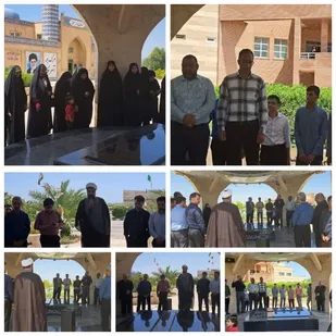 اجتماع اساتید، دانشجویان و دانشگاهیان دانشگاه علوم و فنون دریایی خرمشهر در حمایت از عملیات وعده صادق