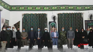 شبی با شهدا به رنگ کمک مومنانه