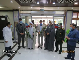 تقدیر از زحمات کادر بهداشت و درمان شهرستان نجف آباد