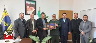 دیدار شهردار و اعضای شورای اسلامی با فرمانده سپاه شهرستان آبیک