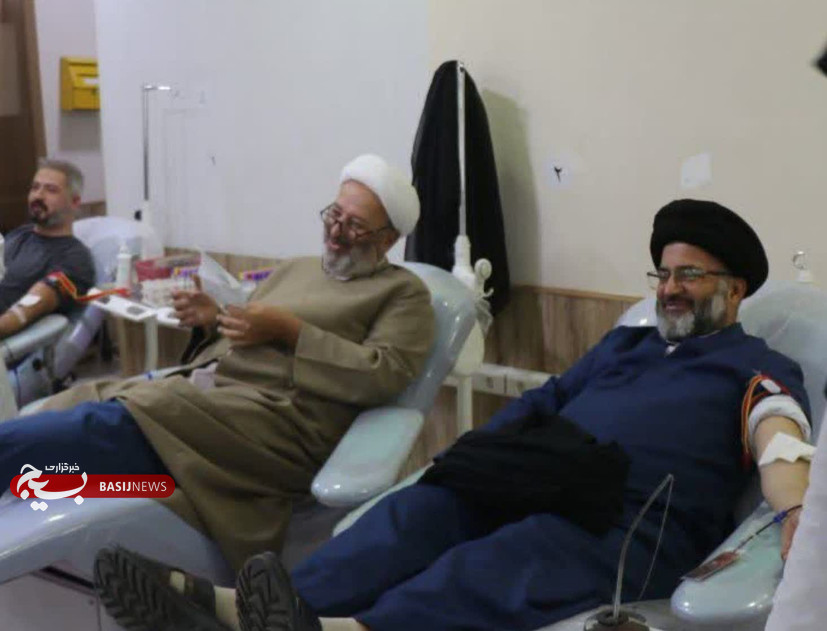 ارائه خدمات جهادی و اهدای خون در سراسر استان
