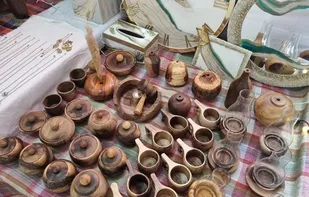 استقبال گردشگران نوروزی از نمایشگاه صنایع&zwnj;دستی بانه+ عکس