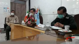 برگزاری جلسه طرح شهید سلیمانی در ناحیه مقاومت سپاه  فردوس باهمکاری شبکه بهداشت شهرستان