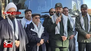 کاروان بسیج پالایشگاه سرخس عازم دیار کریمان شد