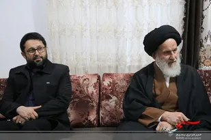 دیدار آیت الله توکل با خانواده&zwnj;های معظم شهدای مدافع حرم رادمهر و بلباسی