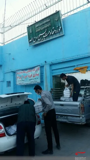تهیه و توزیع 400 پرس غذای گرم در آخرین شب از ماه میهمانی خدا